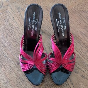 Donald J. Pliner Women's Red Strappy Heels